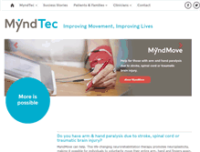 Tablet Screenshot of myndtec.com